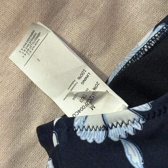 Cupshe Blue Floral Bikini Top - Picture 2 of 3